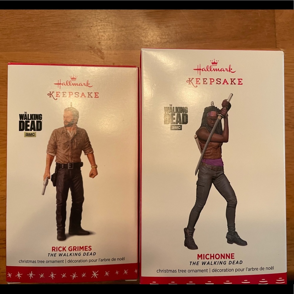 The Walking Dead ornaments